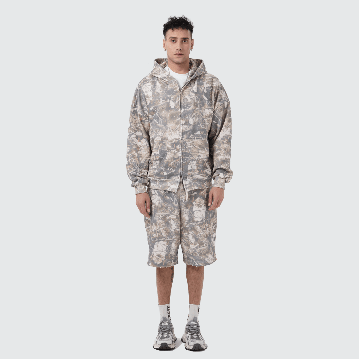 HT CAMO ZIP UP