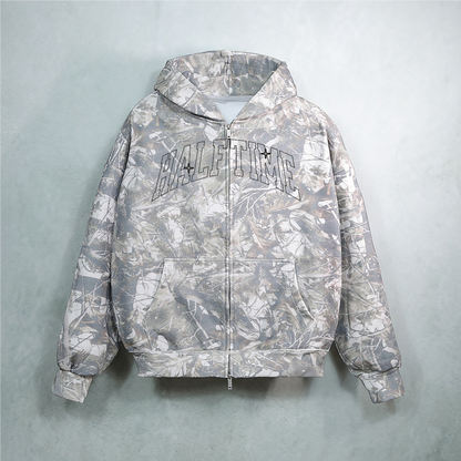 HT CAMO ZIP UP
