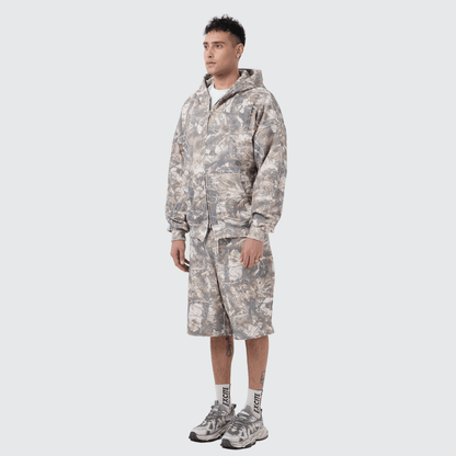HT CAMO ZIP UP