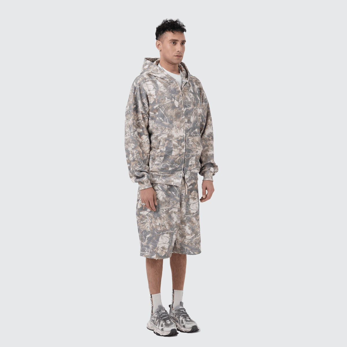 HT CAMO ZIP UP